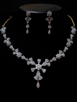 CZ Necklace Set